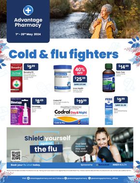 Health & Beauty offers in Wandong VIC | May Catalogue in Advantage Pharmacy | 01/05/2024 - 26/05/2024