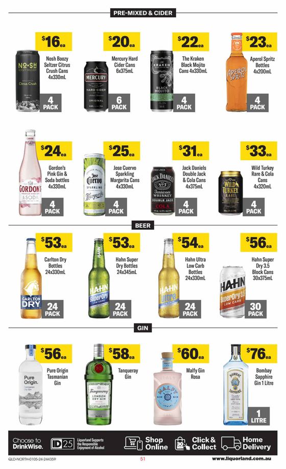 Liquorland catalogue in Gordonvale QLD | Weekly Specials | 02/05/2024 - 07/05/2024