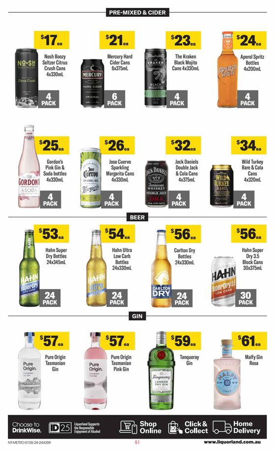 Liquorland catalogue in Alice Springs NT | Weekly Specials | 02/05/2024 - 07/05/2024