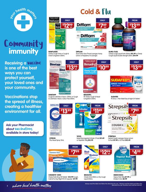 Alliance Pharmacy catalogue in Canterbury NSW | Fall into Winter | 02/05/2024 - 22/05/2024