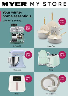 Department Stores offers in Officer VIC | Essentials #2 HardGoods in Myer | 07/05/2024 - 26/05/2024