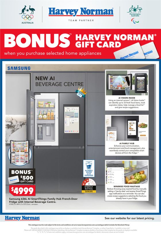 Harvey Norman catalogue in Campbelltown NSW | Electrical Home Appliance | 02/05/2024 - 19/05/2024