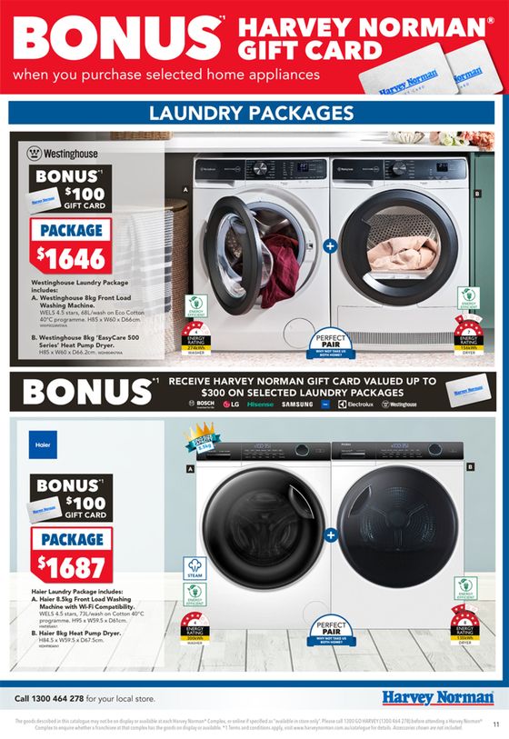 Harvey Norman catalogue in Coffs Harbour NSW | Electrical Home Appliance | 02/05/2024 - 19/05/2024