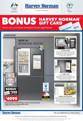 Harvey Norman catalogue in Wonga Park VIC | Electrical Home Appliance | 02/05/2024 - 19/05/2024