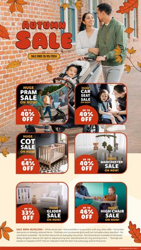 Kids offers in Canterbury NSW | Autumn Sale in Baby Kingdom | 02/05/2024 - 26/05/2024
