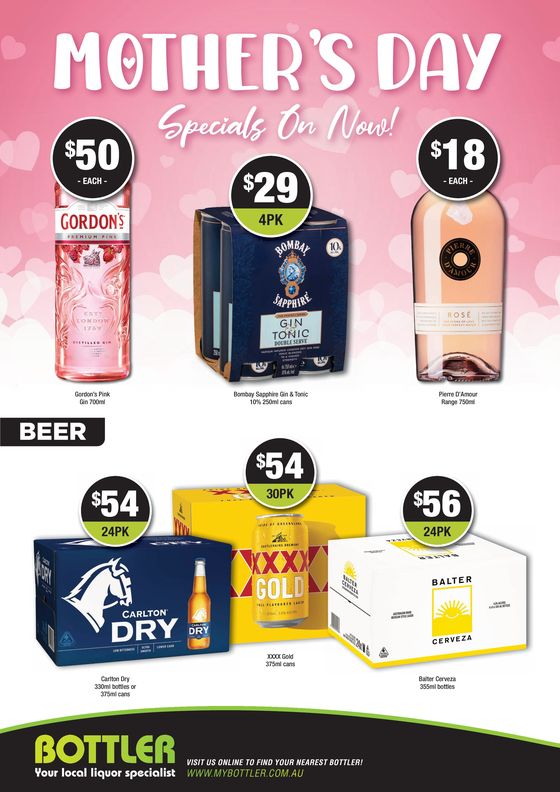Bottler catalogue in Middlemount QLD | Your Local Liquor Specialist | 02/05/2024 - 14/05/2024