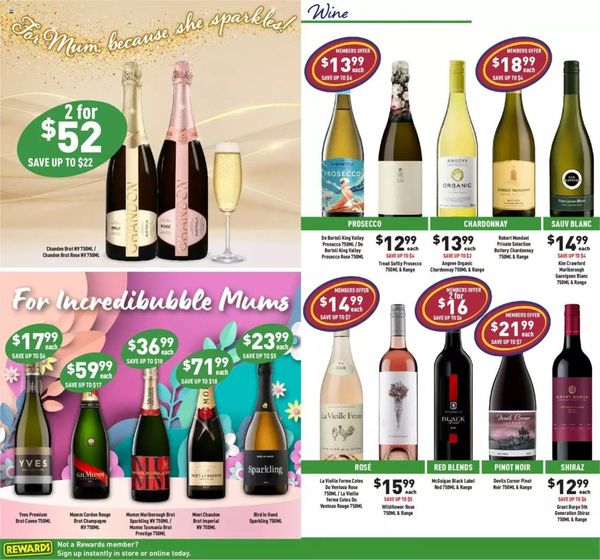 Liquor Legends catalogue in Mount Nathan QLD | Reward Mum This Mother's Day | 02/05/2024 - 28/05/2024
