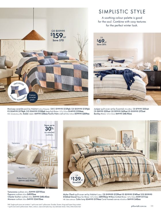 Pillow Talk catalogue in Weyba Downs QLD | Winter Collection Catalogue | 03/05/2024 - 19/05/2024