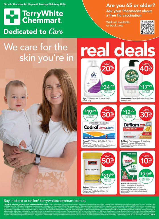 TerryWhite Chemmart catalogue in Mount Nathan QLD | Real Deals On Your Favourite Brands | 09/05/2024 - 28/05/2024