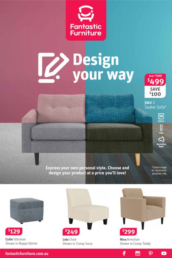 Fantastic Furniture catalogue in Blacktown NSW | Design Your Way | 03/05/2024 - 19/05/2024