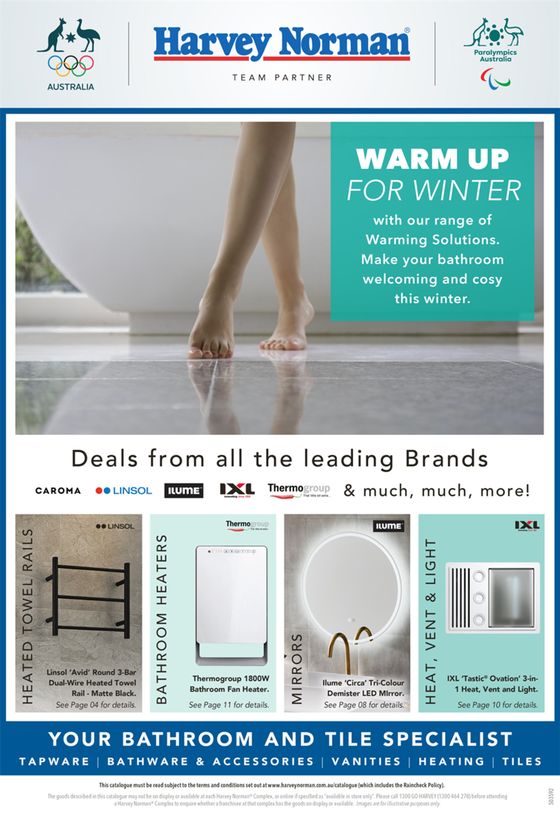Harvey Norman catalogue in Traralgon VIC | Warm up for Winter | 03/05/2024 - 19/05/2024