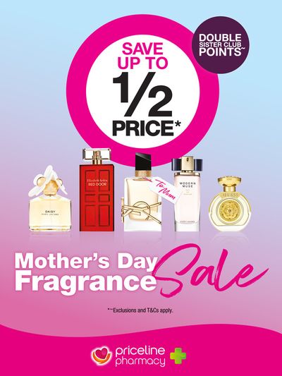 Priceline catalogue in Geelong VIC | Mother’s Day Fragrance Sale | 09/05/2024 - 12/05/2024