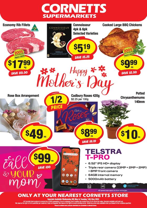 CORNETTS catalogue in Bundaberg QLD | Weekly Specials | 08/05/2024 - 14/05/2024
