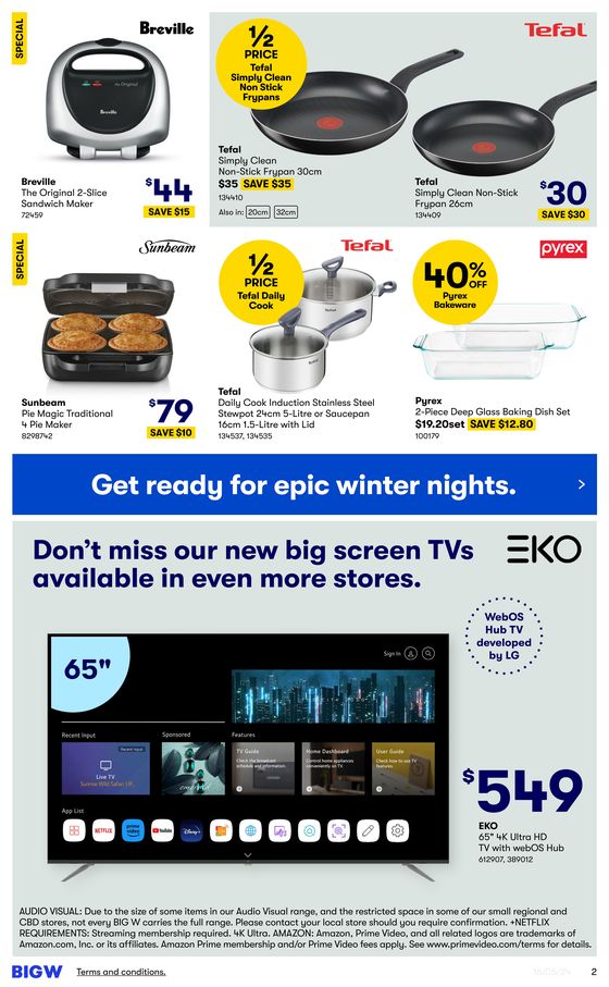 BIG W catalogue in Penrith NSW | Deals To Warm Up Your Winter. | 16/05/2024 - 29/05/2024