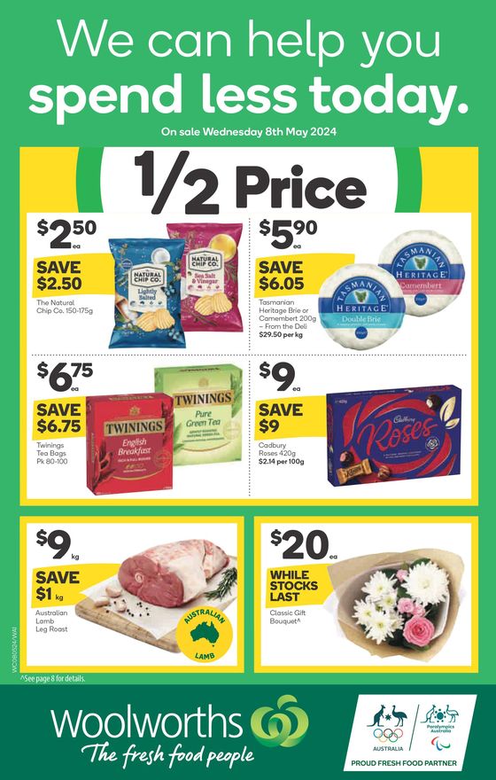 Woolworths catalogue in Joondalup WA | Weekly Specials - 08/05 | 08/05/2024 - 14/05/2024