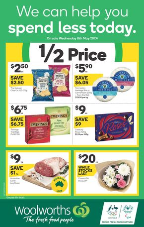Groceries offers in Dunsborough WA | Weekly Specials - 08/05 in Woolworths | 08/05/2024 - 14/05/2024