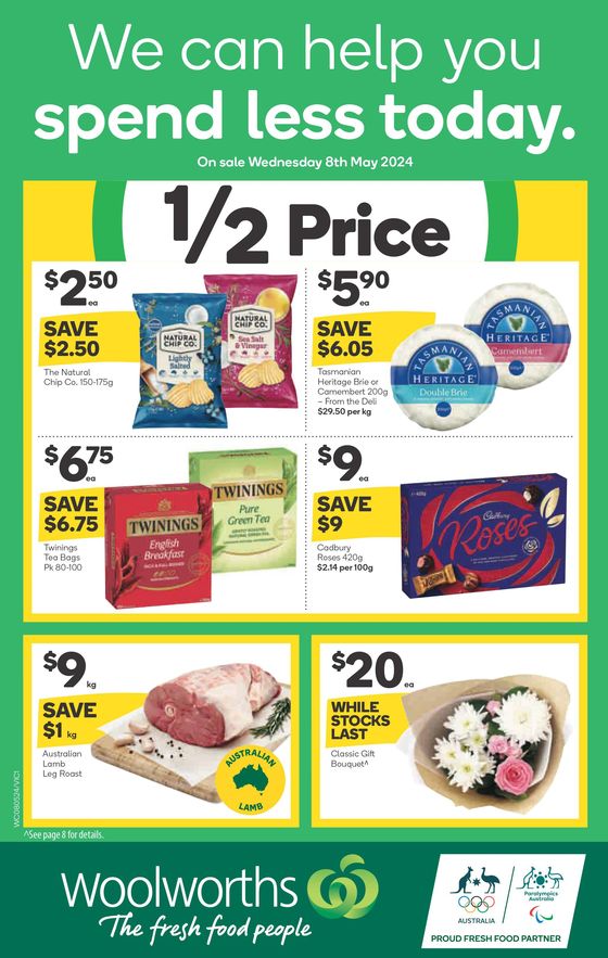Woolworths catalogue in Boroondara VIC | Weekly Specials - 08/05 | 08/05/2024 - 14/05/2024