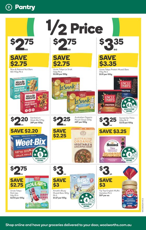 Woolworths catalogue in Glen Eira VIC | Weekly Specials - 08/05 | 08/05/2024 - 14/05/2024