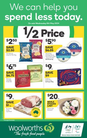 Groceries offers in Benalla VIC | Weekly Specials - 08/05 in Woolworths | 08/05/2024 - 14/05/2024