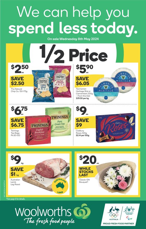 Woolworths catalogue in Mullumbimby NSW | Weekly Specials - 08/05 | 08/05/2024 - 14/05/2024