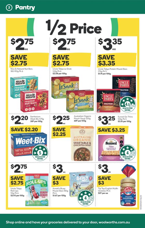 Woolworths catalogue in Mullumbimby NSW | Weekly Specials - 08/05 | 08/05/2024 - 14/05/2024