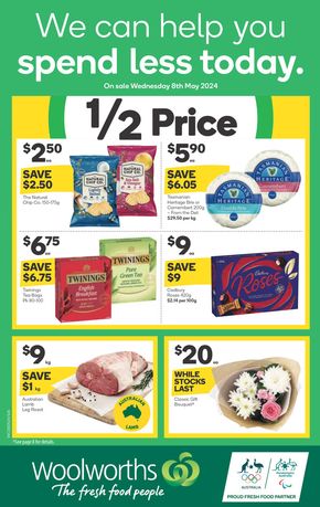 Groceries offers in Huntfield Heights SA | Weekly Specials - 08/05 in Woolworths | 08/05/2024 - 14/05/2024
