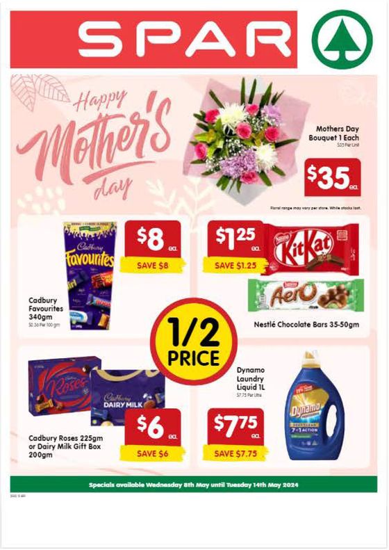 SPAR catalogue in Toowoomba QLD | Spar 08/05 | 08/05/2024 - 14/05/2024