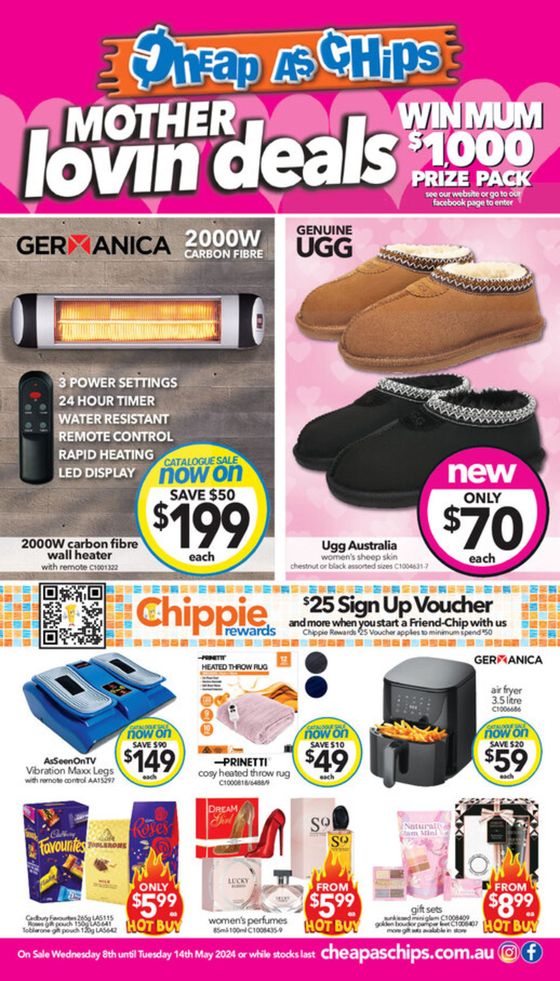 Cheap As Chips catalogue in Noarlunga NSW | Mother Lovin Deals | 08/05/2024 - 14/05/2024