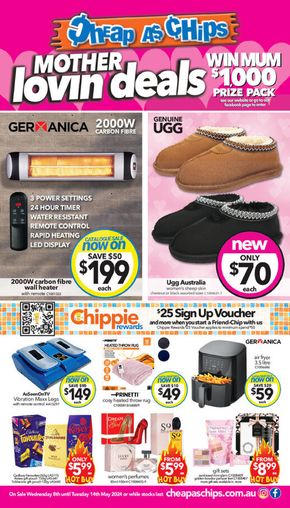Department Stores offers in Bunyip VIC | Mother Lovin Deals in Cheap As Chips | 08/05/2024 - 14/05/2024