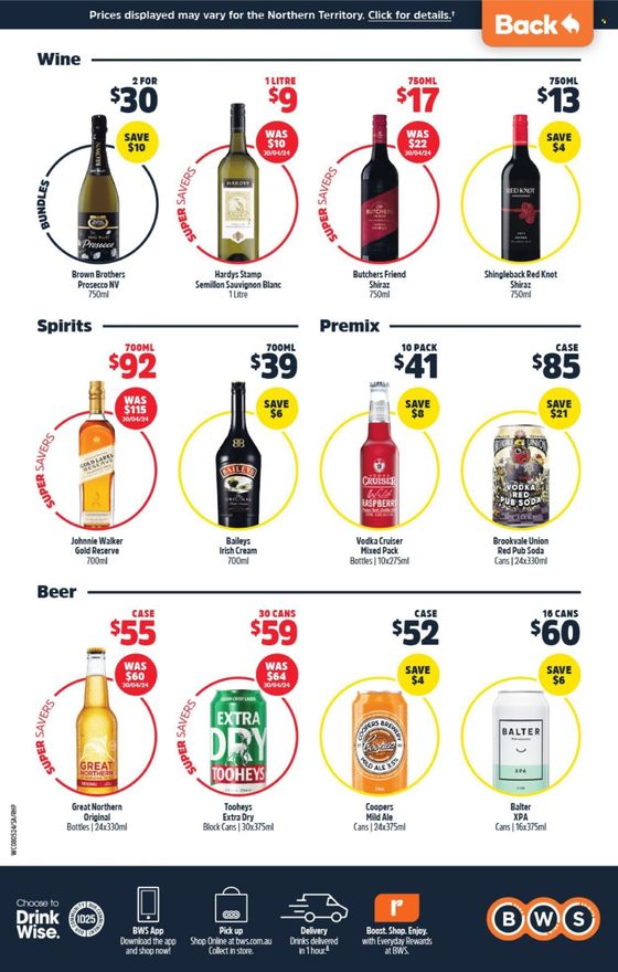 BWS catalogue in Enfield VIC | Weekly Specials | 08/05/2024 - 14/05/2024