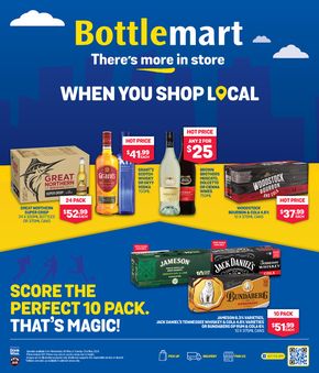 Liquor offers in Molonglo Valley ACT | When You Shop Local in Bottlemart | 08/05/2024 - 21/05/2024