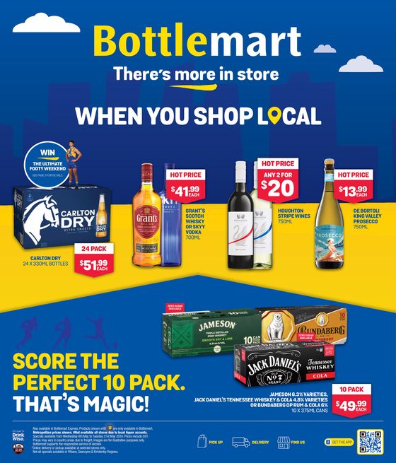 Bottlemart catalogue in Girrawheen WA | When You Shop Local | 08/05/2024 - 21/05/2024