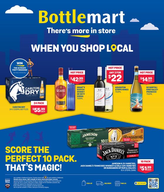Bottlemart catalogue in Tom Price WA | When You Shop Local | 08/05/2024 - 21/05/2024