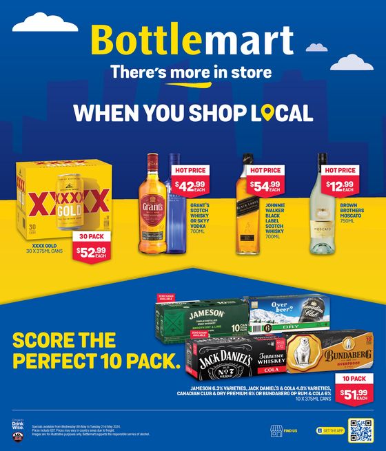 Bottlemart catalogue in Darwin NT | When You Shop Local | 08/05/2024 - 21/05/2024
