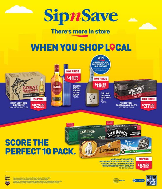 SipnSave catalogue in Mount Gambier SA | When You Shop Local | 08/05/2024 - 21/05/2024