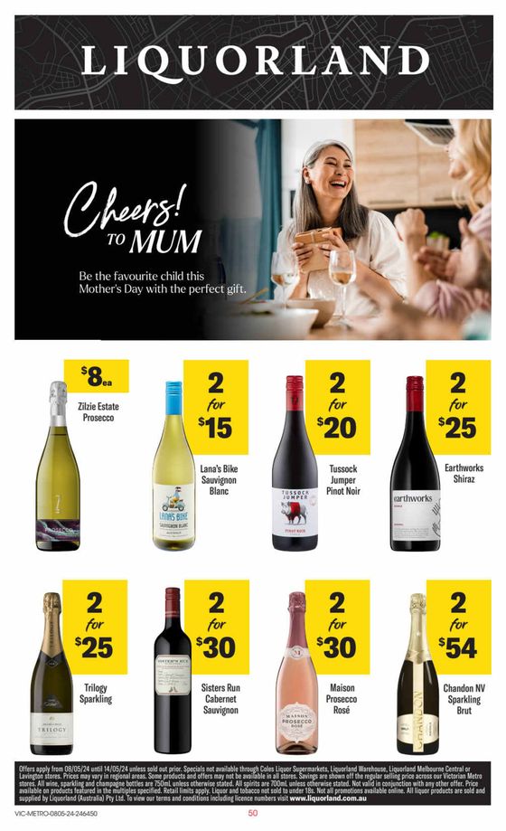 Liquorland catalogue in North Shore NSW | Weekly Specials | 08/05/2024 - 14/05/2024