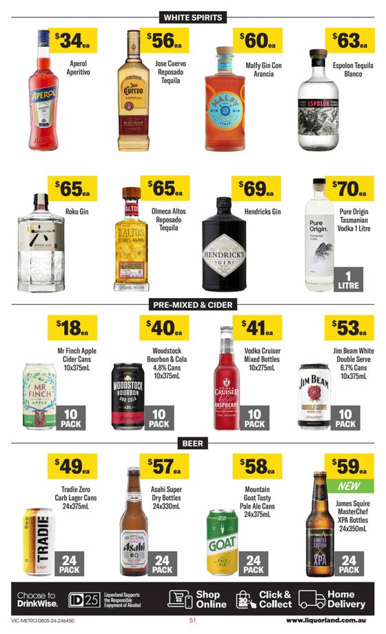 Liquorland catalogue in Waurn Ponds | Weekly Specials | 08/05/2024 - 14/05/2024