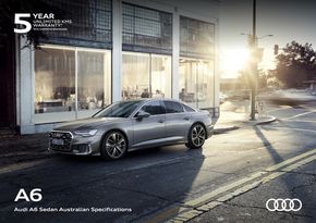 Audi catalogue in Heathcote | A6 | 08/05/2024 - 08/05/2025