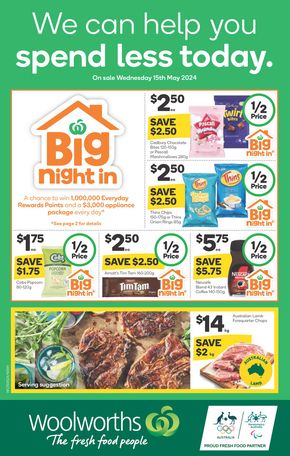 Groceries offers in Bundeena NSW | Weekly Specials - 15/05 in Woolworths | 15/05/2024 - 21/05/2024