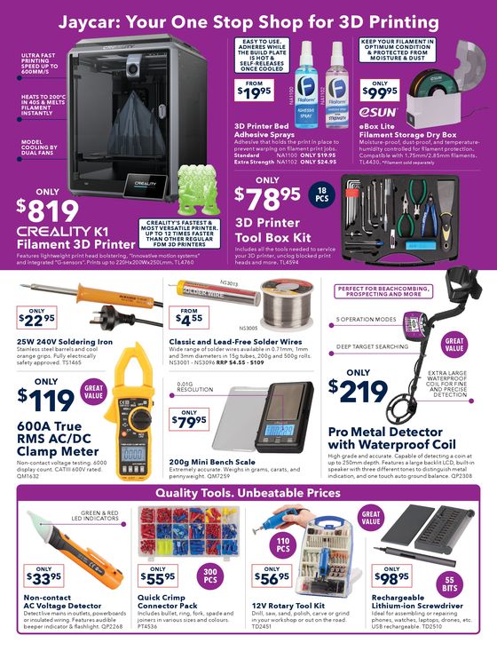Jaycar Electronics catalogue in Lismore NSW | Special Offers, Limited Stock! | 08/05/2024 - 19/05/2024