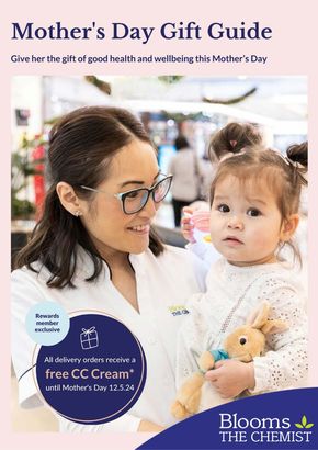 Health & Beauty offers in North Coogee WA | Mother's Day in Blooms The Chemist | 08/05/2024 - 12/05/2024