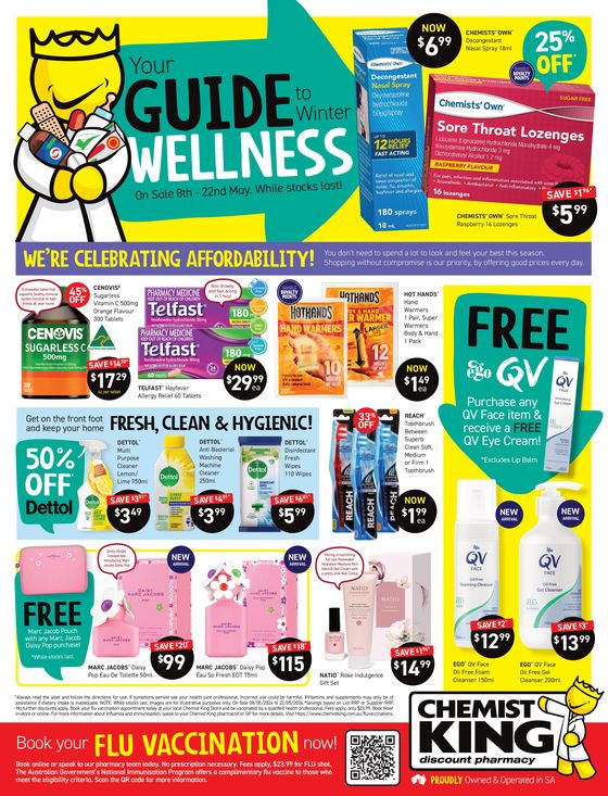 Chemist King catalogue | Your Guide To Winter Wellness | 08/05/2024 - 22/05/2024