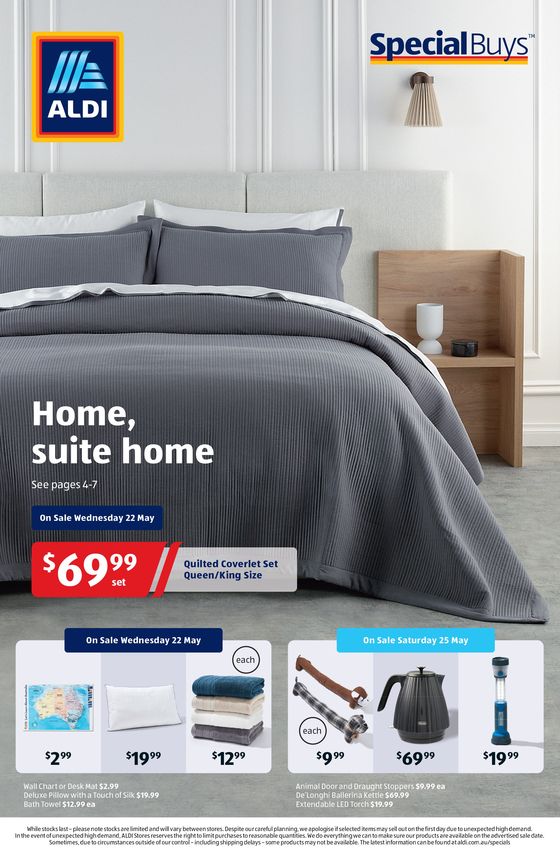 ALDI catalogue in Huntfield Heights SA | ALDI Special Buys | 22/05/2024 - 28/05/2024