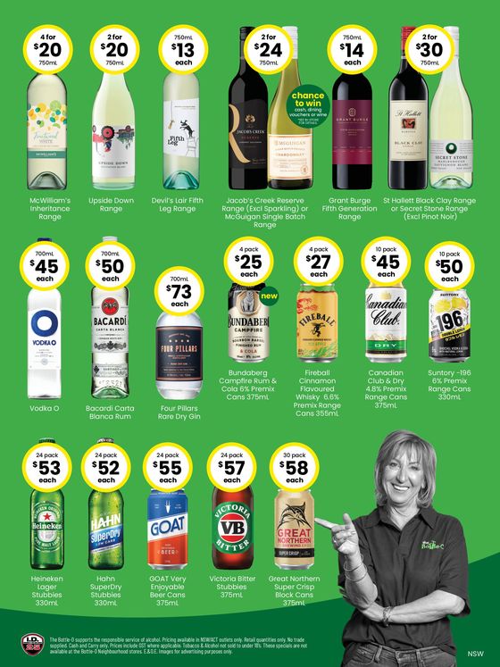 The Bottle-O catalogue in Campbelltown NSW | Good Value Booze, For Good Value People 13/05 | 13/05/2024 - 26/05/2024