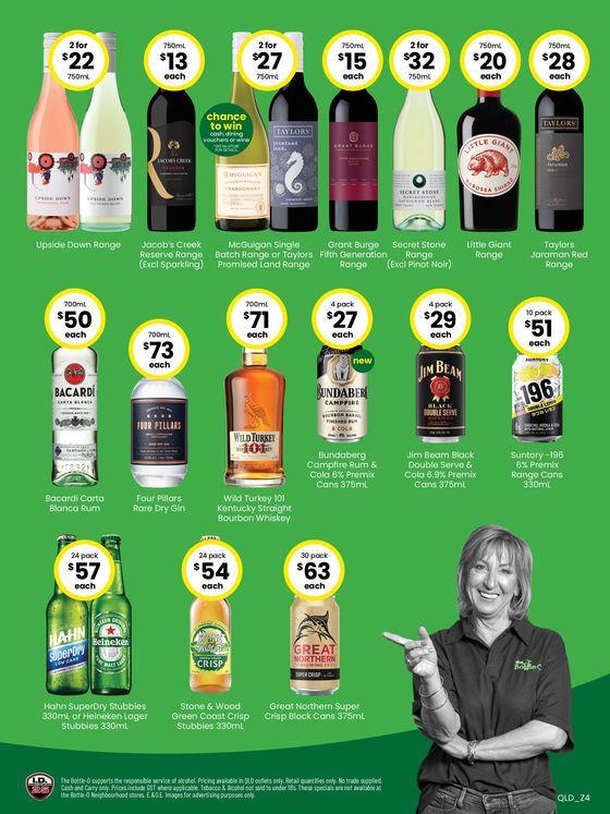 The Bottle-O catalogue in Surat QLD | Good Value Booze, For Good Value People 13/05 | 13/05/2024 - 26/05/2024