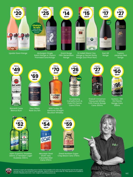 The Bottle-O catalogue in Tottenham NSW | Good Value Booze, For Good Value People 13/05 | 13/05/2024 - 26/05/2024