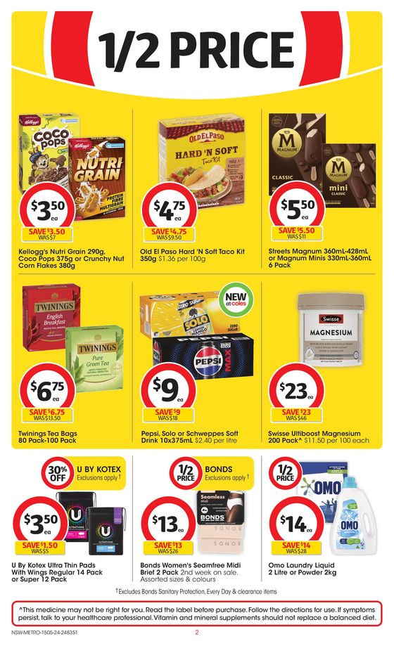 Coles catalogue in Randwick NSW | Great Value. Hands Down. - 15th May | 15/05/2024 - 21/05/2024