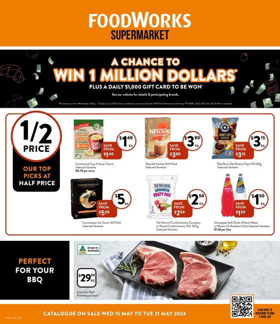 Foodworks catalogue in Orbost VIC | Picks Of The Week | 15/05/2024 - 21/05/2024