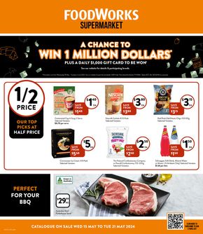 Groceries offers in Alexandra VIC | Picks Of The Week in Foodworks | 15/05/2024 - 21/05/2024