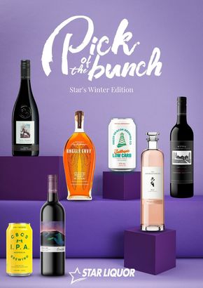 Liquor offers in Tingoora | Pick of the Bunch in Star Liquor | 10/05/2024 - 30/09/2024